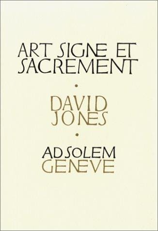 Art, signe et sacrement
