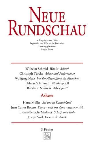 Neue Rundschau, H.3, Buddenbrooks nach 100 Jahren