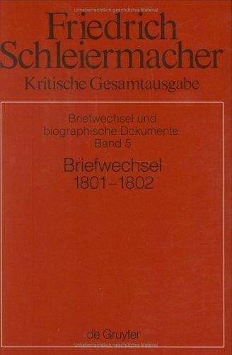 Briefwechsel 1801-1802 (Briefe 1005-1245)