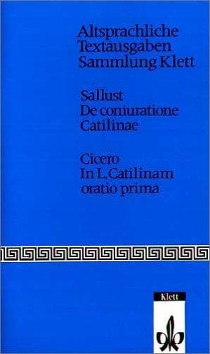 De coniuratione Catilinae. Cicero