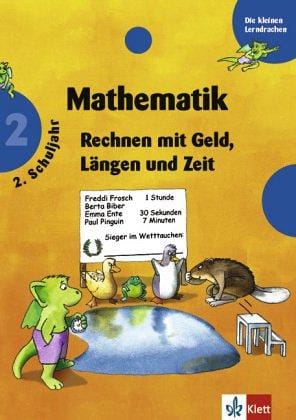 Die kleinen Lerndrachen, Training, Training Mathematik, 2. Schuljahr, EURO