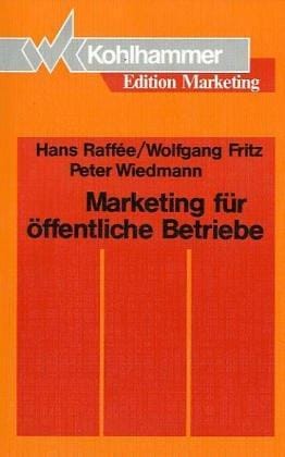 Marketing für öffentliche Betriebe