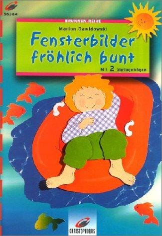 Brunnen-Reihe, Fensterbilder fröhlich bunt