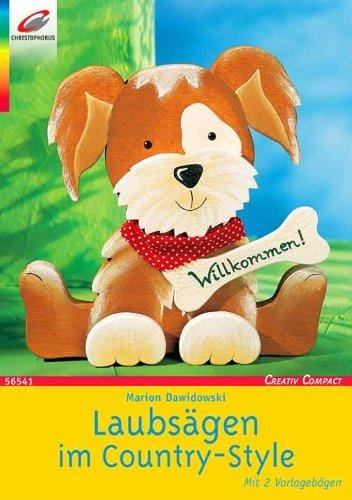Laubsägearbeiten im Country-Style