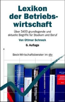 Lexikon der Betriebwirtschaft
