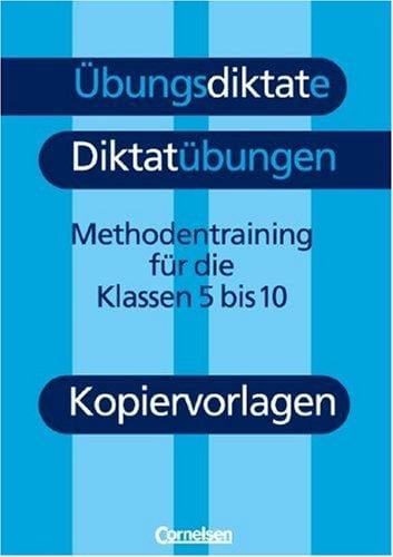 Übungsdiktate, Diktatübungen. Kopiervorlagen