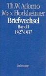 Briefwechsel 1. 1927 - 1937. Eine Kunst- Monographie