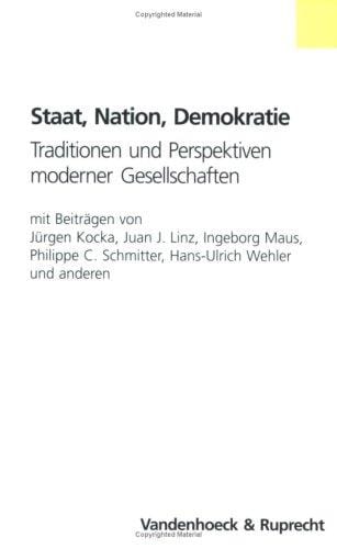 Staat, Nation, Demokratie