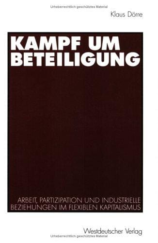Kampf um Beteiligung