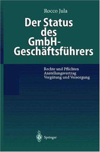 Der Status des GmbH-Geschäftsführers