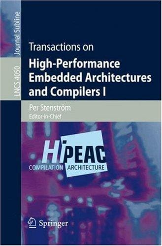 Transactions on high-performance embedded architectures and compilers