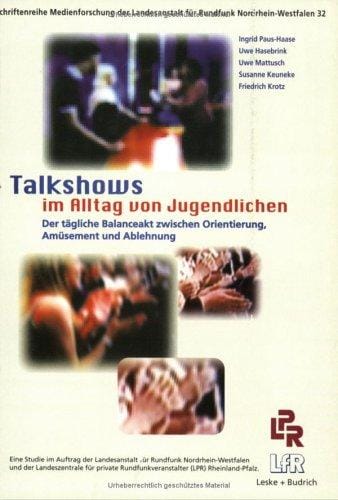 Talkshows im Alltag von Jugendlichen