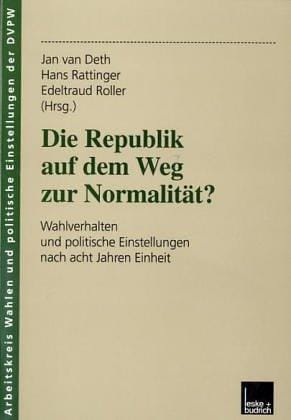 Die Republik auf dem Weg zur Normalität?