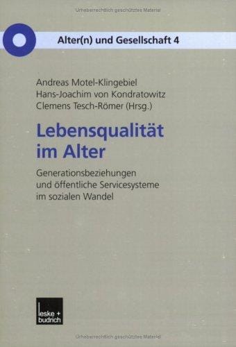 Lebensqualität im Alter
