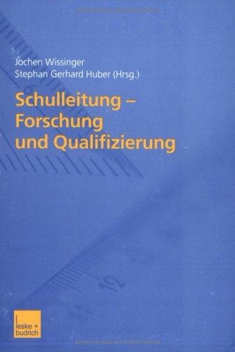Schulleitung - Forschung und Qualifizierung