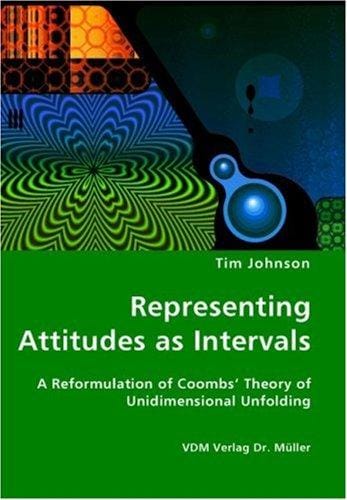 Representing Attitudes as Intervals - A Reformulation of Coombs' Theory of Unidimensional Unfolding