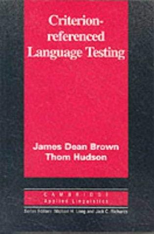 Criterion-referenced language testing