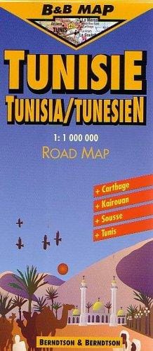 Berndtson & Berndtson Tunisia Map (B&B Road Maps)