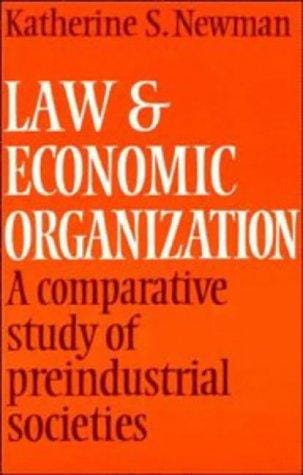 Law and economic organization
