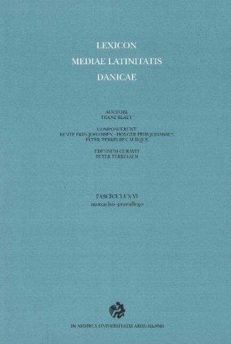 Lexicon Mediae Latinitatis Danicae 6