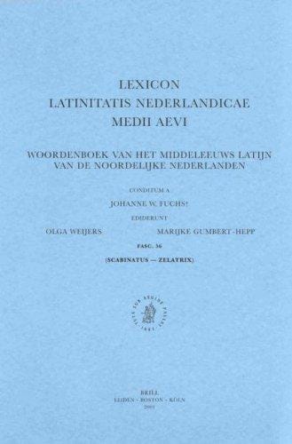 Lexicon Latinitatis Nederlandicae Medii Aevi, Fascicle 56 (Lexicon Latinitatis Nederlandicae Medii Aevi Fascicule)