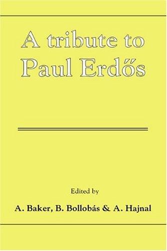 A Tribute to Paul Erdős