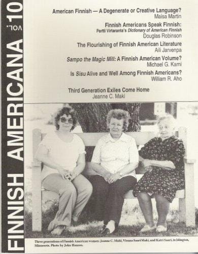 Finnish Americana: A Journal of Finnish American History and Culture