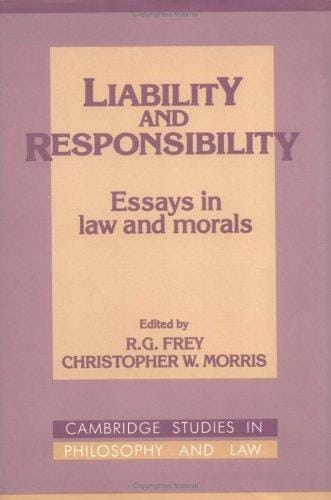 Liability and responsibility