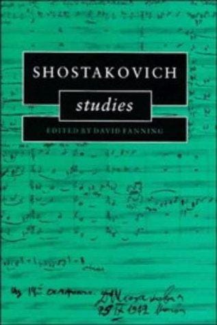 Shostakovich studies