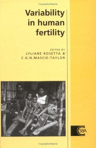 Variability in human fertility