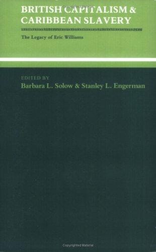 British capitalism and Caribbean slavery