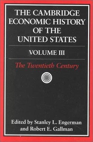 The Cambridge economic history of the United States