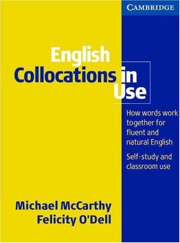 English collocations in use