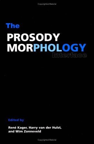 The prosody-morphology interface