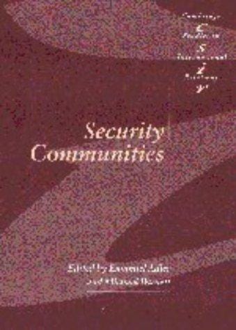 Security Communities (Cambridge Studies in International Relations)