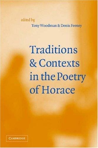Traditions and contexts in the poetry of Horace