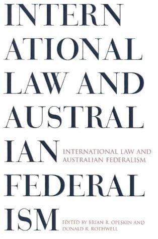International law and Australian federalism