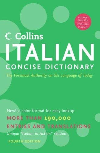 Collins Italian dictionary
