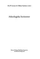 Arkeologiska horisonter