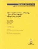 Three-dimensional imaging, optical metrology, and inspection IV