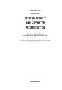Housing benefit and supported accommodation