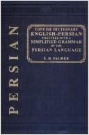 A concise dictionary, English-Persian