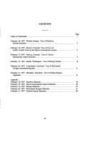 Oversight visit to Wichita, KS, Denver, CO, Seattle, WA, Long Beach, CA, and Memphis, TN, February 18-21, 1997: Report prepared for the use of the ... of the U.S. House of Representatives
