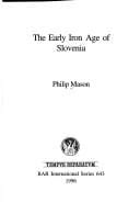 The early iron age of Slovenia
