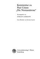 Kommentar zu Paul Celans “Die Niemandsrose”
