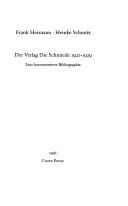 Der Verlag Die Schmiede, 1921-1929