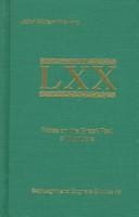 Notes on the Greek text of Numbers