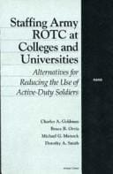 Staffing Army ROTC at colleges and universities