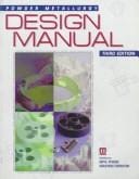 Powder metallurgy design manual