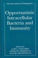 Opportunistic intracellular bacteria and immunity